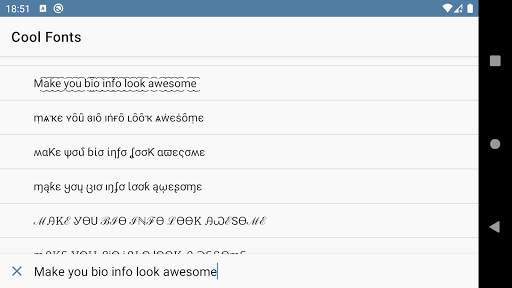 Fonts for Instagram screenshot 4