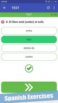 How to learn Spanish Exercises for Beginners screenshot 3