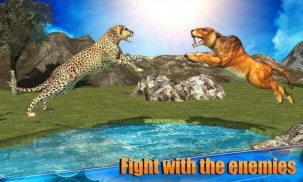 Angry Cheetah Simulator 3D скриншот 4