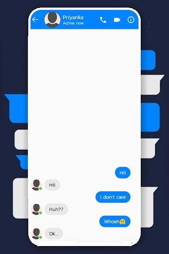 Fake Chat - Friend Messenge Prank screenshot 5