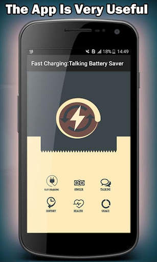 Fast Charging:Talking Battery Saver screenshot 1