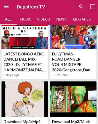 Dapstrem TV screenshot 1