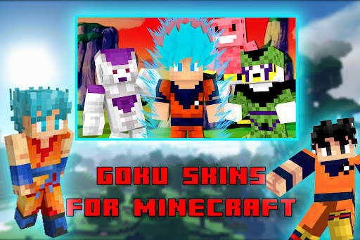 Skins Goku Vegeta Minecraft PE screenshot 1