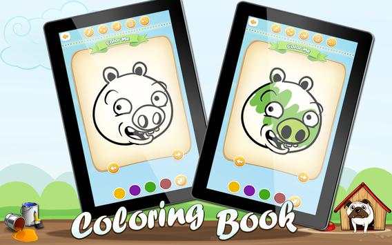 Angry Coloring Birds स्क्रीनशॉट 3