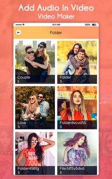 Add Audio In Video - Video Maker screenshot 1