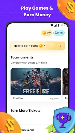mGamer – Earn Money, Gift Card 3 تصوير الشاشة