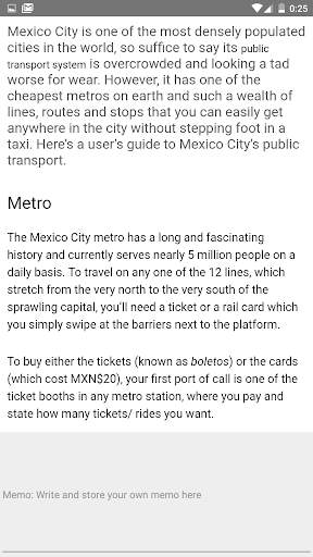 MEXICO BUS ROUTE MAP screenshot 7