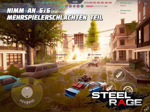 Steel Rage: Mech Cars PvP War screenshot 8