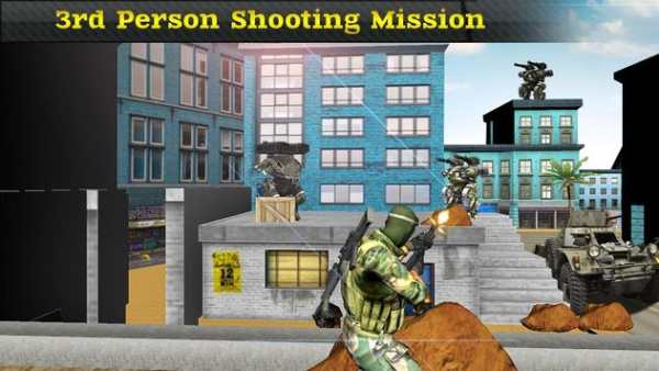 Clash of combat commando: Robot Action war 3D screenshot 4