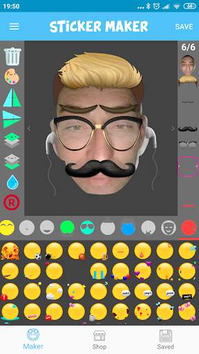 YouMoji - Photo Sticker Maker for WhatsApp screenshot 2