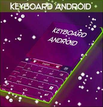 Purple Keyboard For Android 5 تصوير الشاشة