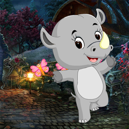 Little Rhinoceros Rescue Best Escape Game-397 icon