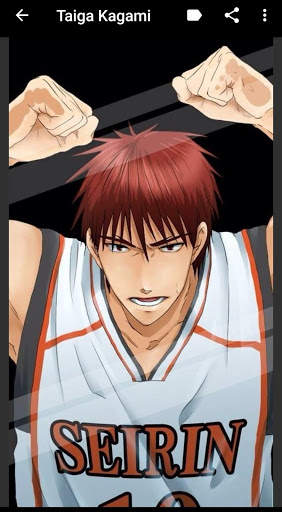 Kuroko No Wallpaper Basket Offline screenshot 2