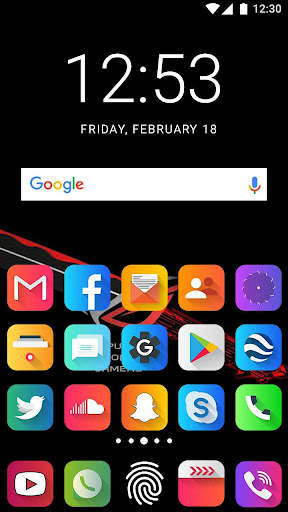Theme for Asus ROG Phone 6 تصوير الشاشة