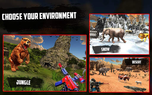 Safari Hunter Simulator Animal 2020 screenshot 1