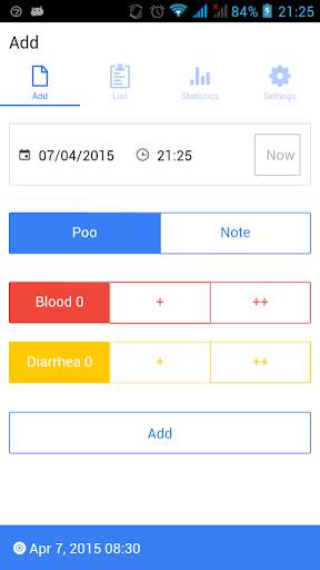 Poocount Lite - Toilet Journal screenshot 1