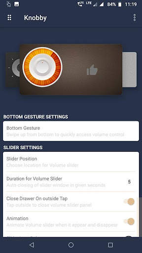 Knobby volume control - Unique volume widget app screenshot 8