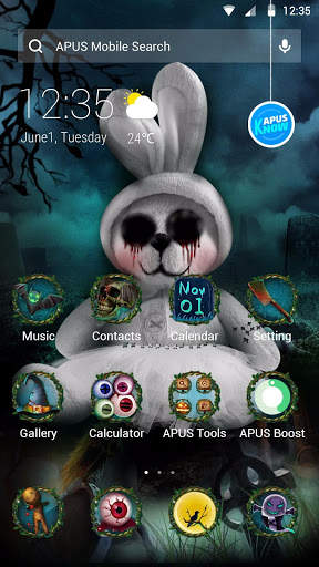 Scary trick doll Halloween theme👻 screenshot 1