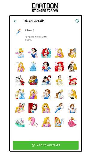 Funny Cartoon Stickers for WhatsApp screenshot 6