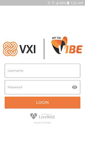 VXI Vibe screenshot 1
