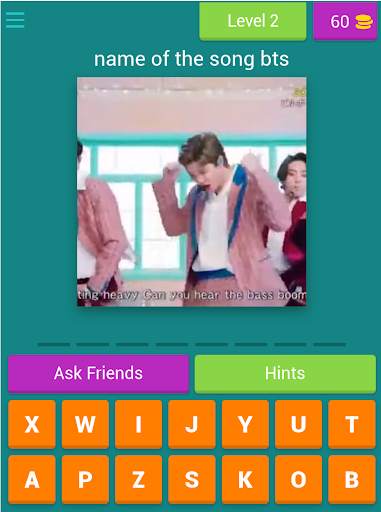 quiz song bts screenshot 12