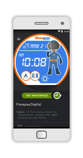 FasaPay Digital Watch screenshot 2