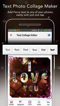 Text Photo Collage Maker screenshot 3