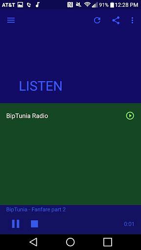 Radio Bip screenshot 1