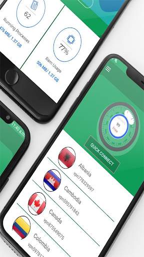 All in One Vpn free Clients & Speed Booster/Tester screenshot 2