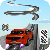 Impossible Tracks Driving Car icon
