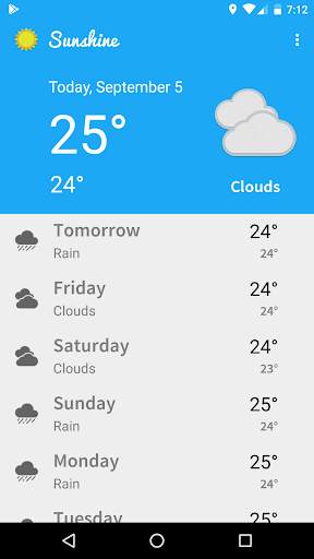 Weather скриншот 1