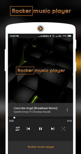 Rocker Music Player screenshot 1