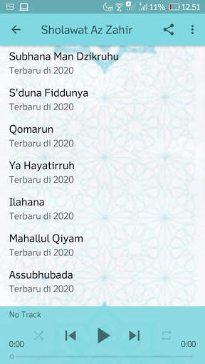Sholawat Az-Zahir Terbaru Offline screenshot 2