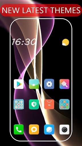 Xiaomi Mi Note 10 Launcher 2020:Theme & Wallpaper screenshot 2