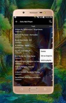 Goku Mp3 Player screenshot 3