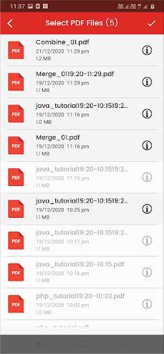 Combine PDF App screenshot 3