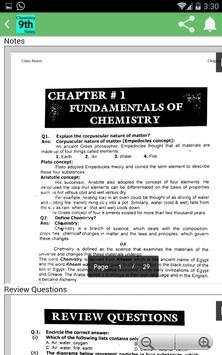 Class 9 Chemistry Notes And Solutions Key (PTB) скриншот 1