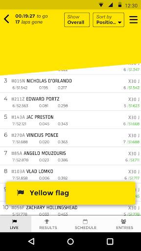 RaceHero Live Timing & Results screenshot 4