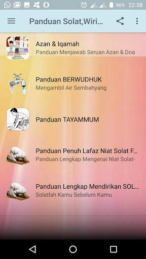 Panduan Solat,Wirid & Doa screenshot 4