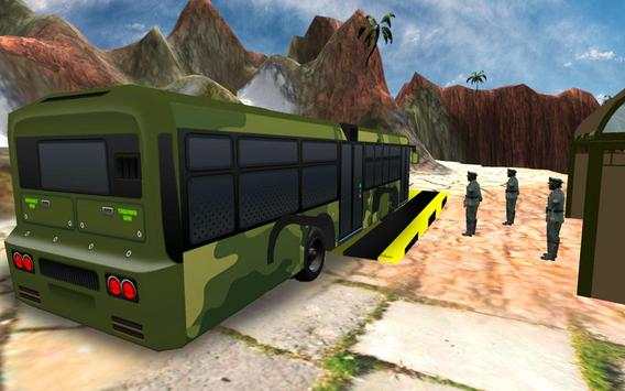 Tentara bus mendaki bukit berkendara screenshot 2