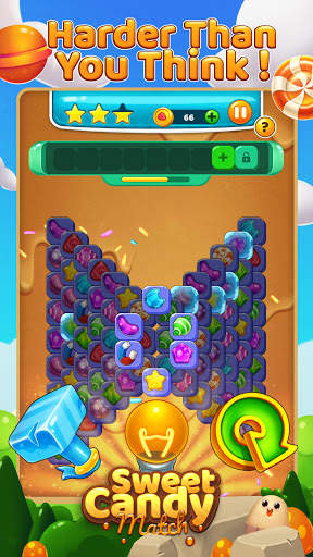 Sweet candy puzzle - Triple match games screenshot 3