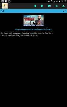 Dr. Zakir Naik Video screenshot 8