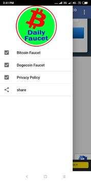 Daily Bitcoin Faucet FreeBitco Satoshi 3 تصوير الشاشة