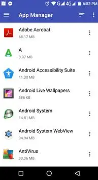 APK File manager screenshot 1