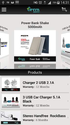 Green Mobile Accessories screenshot 1