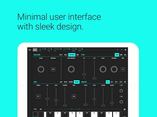 DRC - Polyphonic Synthesizer screenshot 5