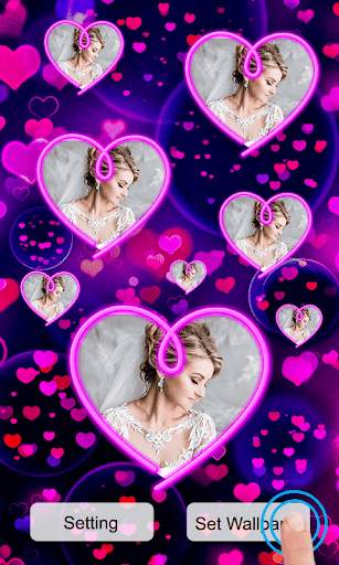 Crazy Magicly Love Heart Slideshow Live Wallpaper screenshot 6