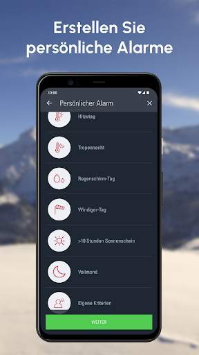 Wetter Alarm Schweiz - Meteo screenshot 6