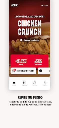 KFC APP - Ec, Co, Cl, Ar y Ve screenshot 2