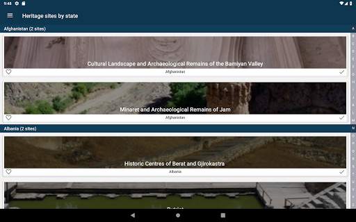 World Heritage - UNESCO List screenshot 9